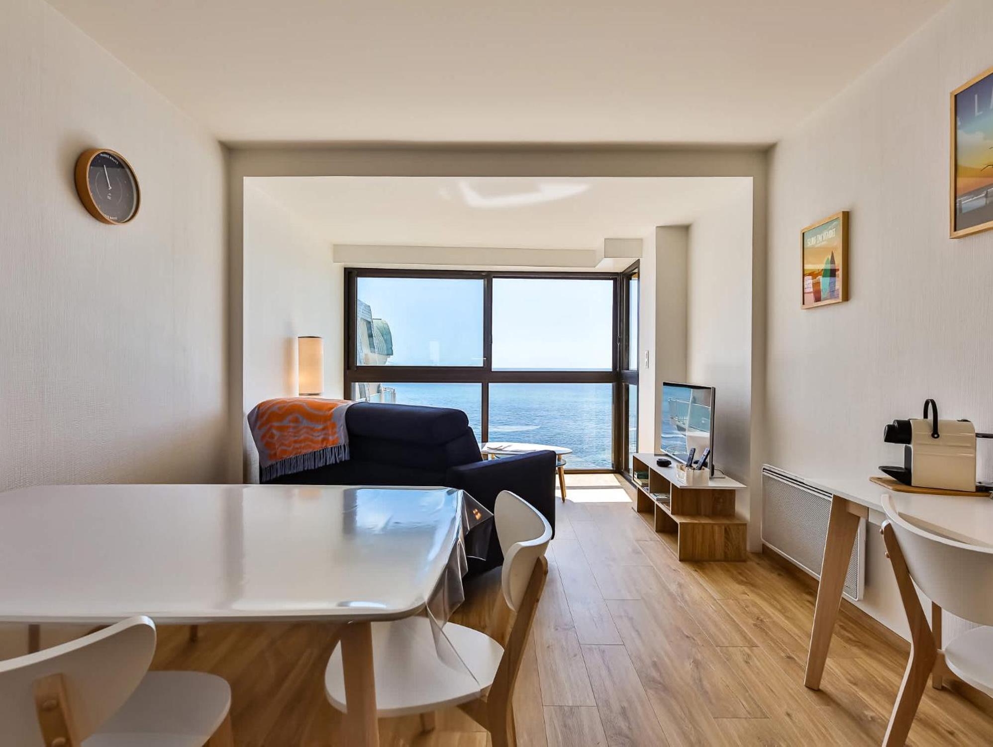 Appartement Au Pied De La Plage, Vue Imprenable Sur La Mer Les Sables-dʼOlonne Eksteriør billede